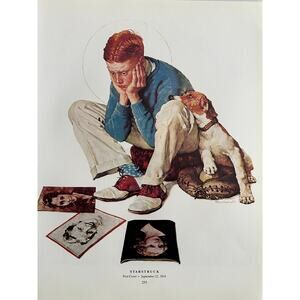 Starstruck, Celebrities, Hollywood, Under Sale, Weathervane Norman Rockwell, Pri